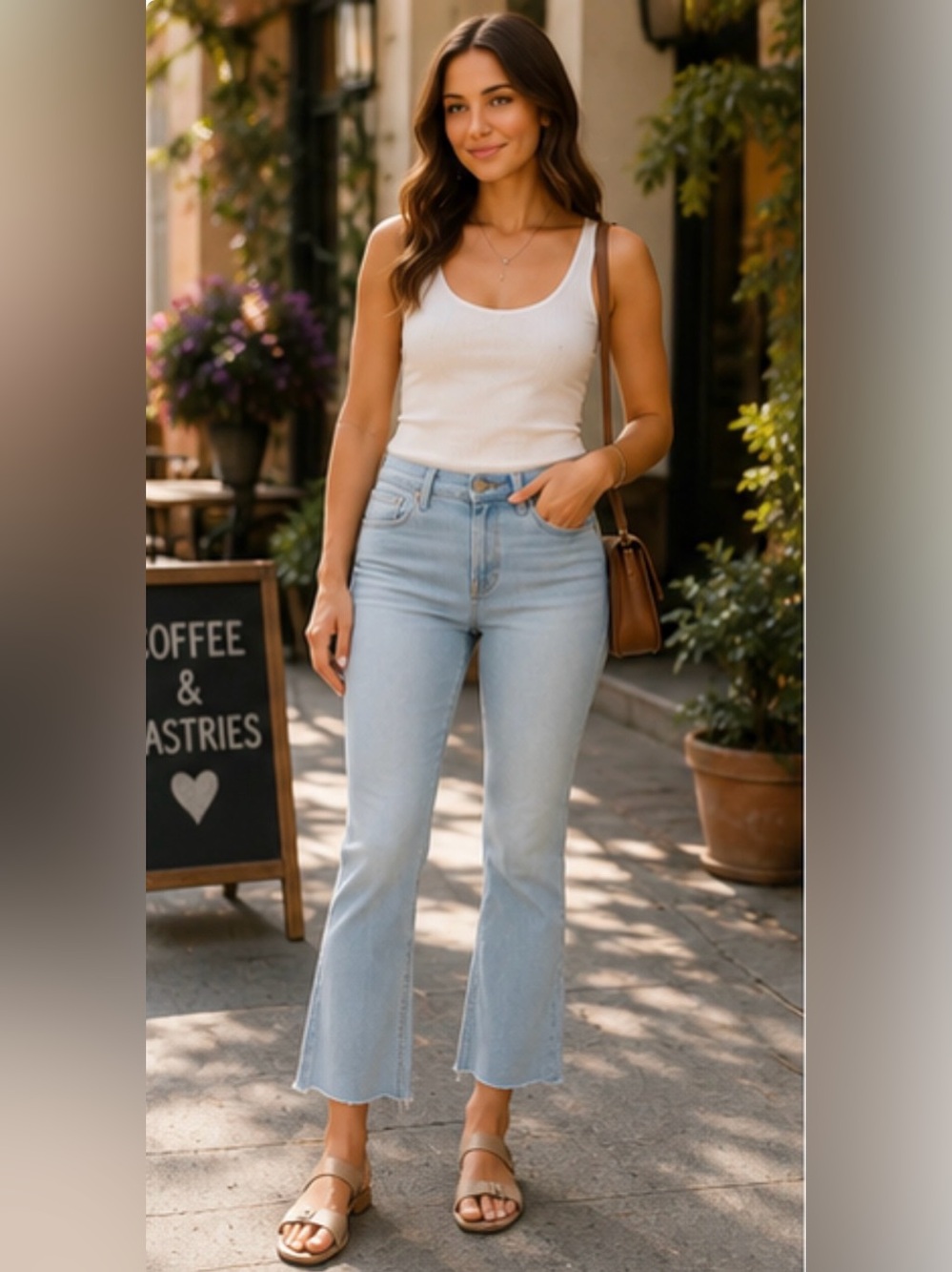 FRAME Le Crop Mini Boot Jeans – Size 28